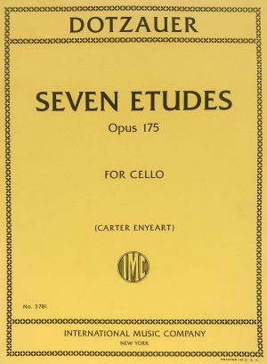 Seven Etudes Op 175 Cello