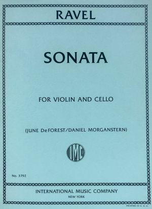 Sonata Violin, Cello