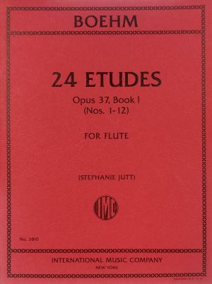 24 Etudes Op 37 Bk 1 No 1-12 Flute
