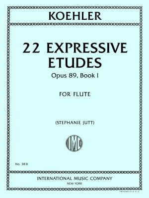 22 Expressive Etudes Op 89 - Book 1