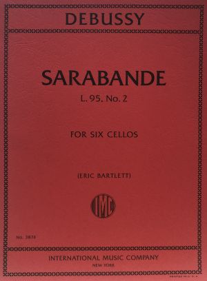 Sarabande L 95 No 2 for 6 Cellos