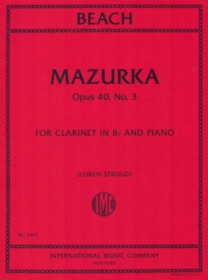 Mazurka Op 40 No 3
