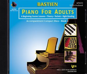 Bastien Piano For Adults, Book 2 (CD Only)