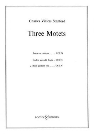 Three Motets - No. 3 Beati quorum via