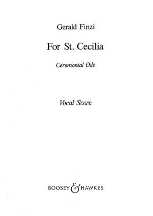 For St. Cecilia Op. 30