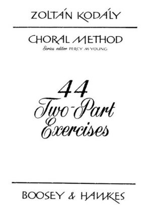 Choral Method Vol. 8 - 44 Two-Part Exercises