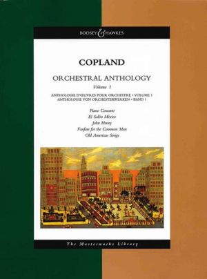 Copland Orchestral Anthology Vol. 1