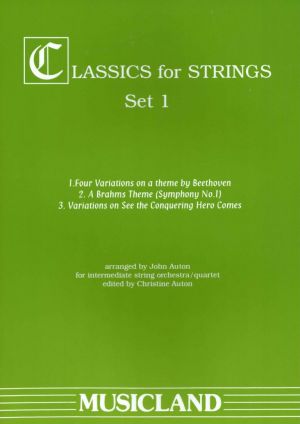 Classics for Strings Set 1 Score and Parts