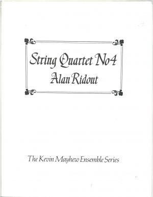 String Quartet No 4 Parts
