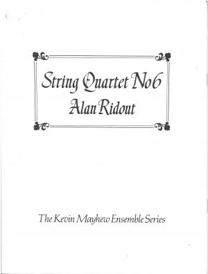 String Quartet No 6 Parts