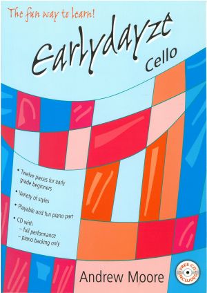 Earlydayze Cello/Piano Bk & CD