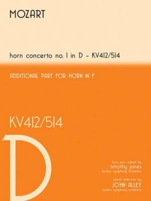 Concerto D K412 Horn/Piano