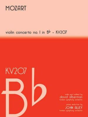 Violin Concerto No 1 Bb