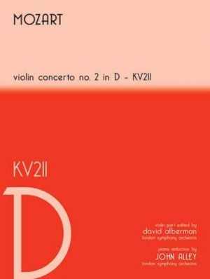 Violin Concerto No 2 D Kv211