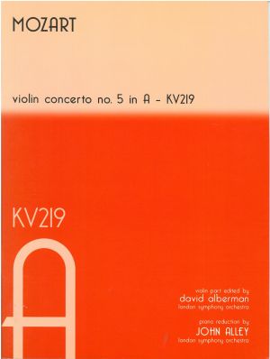 Violin Concerto No 5 A major