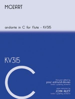 Andante In C For Flute - KV 315