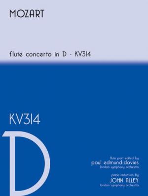 Concerto No 2 In D KV 314 Flute, Piano