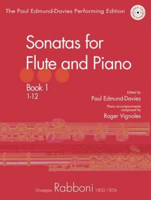 Sonatas For Flute, Piano Book & CD