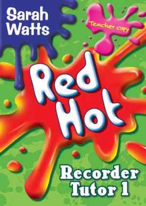 Red Hot Recorder Tutor Teacher Book & CD