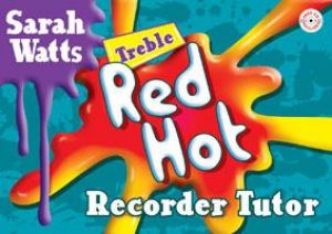 Red Hot Treble Recorder Tutor Student Book & CD