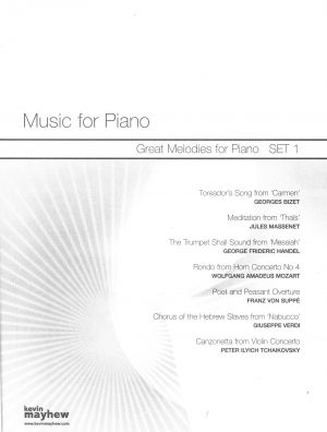Great Melodies For Piano Set 1