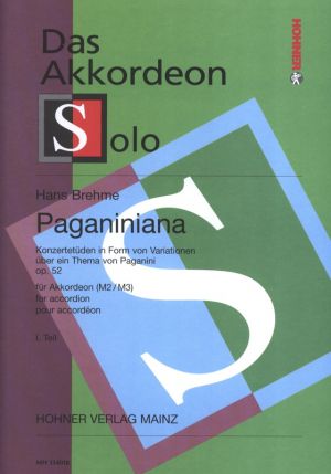 Paganiniana op. 52 Band 1