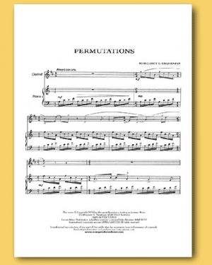 Permutations Clarinet, Piano