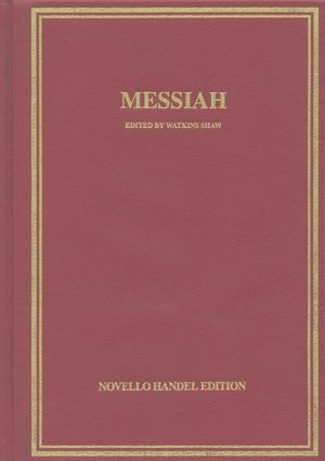 Messiah Vocal Score - Watkins Shaw Edition