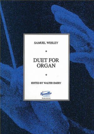 Wesley Duet for Organ 4 Hands