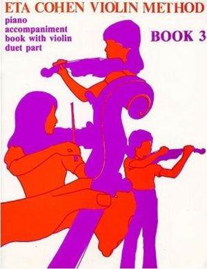 Eta Cohen Violin Method Book 3 Piano Accompaniment