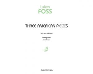 American Pieces 3 Fl/Piano
