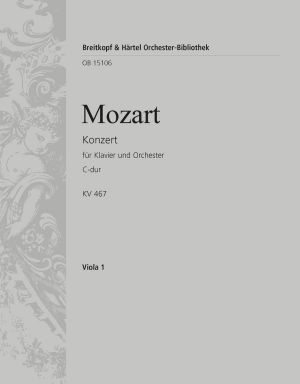 Piano Concerto No. 21 in C major K 467 Viola
