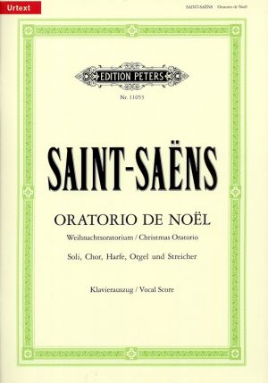 Oratorio De Noel Op 12 Vocal Score