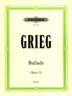 Ballade G minor Op 24 Piano