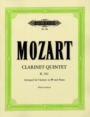 Clarinet Quintet K 581 Clarinet, Piano
