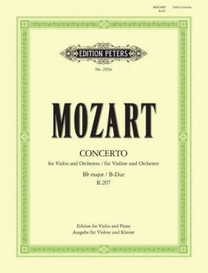 Concerto No 1 Bb major K 207 Violin