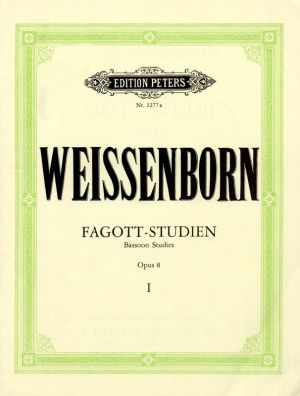 Bassoon Studies Op 8 Vol 1 Beginners