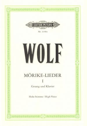 Morike Lieder Vol 1 High/Medium Voice