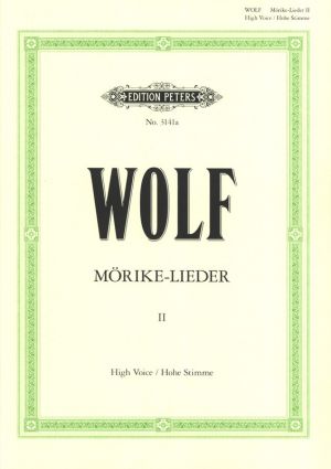 Morike Lieder Vol 2 High/Medium Voice