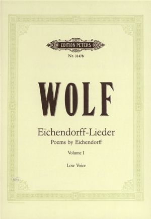 Eichendorff Lieder Vol 1 Low Voice