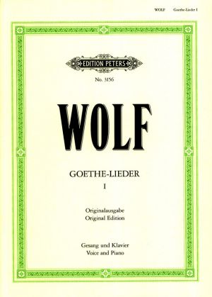 Goethe Lieder Vol 1 High/Medium Voice