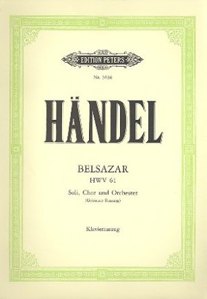 Belshazzar German SATB Soli, SATB Chorus