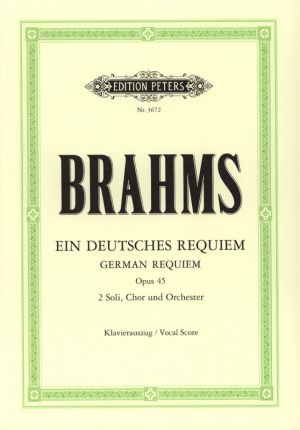 German Requiem Op 45 Vocal Score