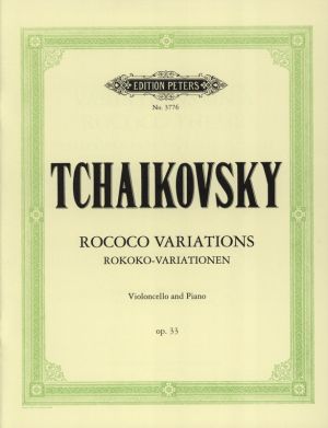Rococo Variations Op 33 Cello, Piano