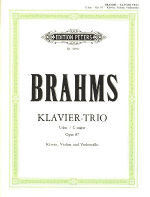 Piano Trio C major Op 87 Bk 3