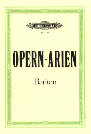 Opera Arias Baritone