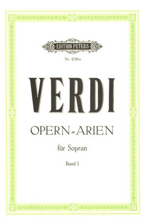 Soprano Arias Vol 1 Italian, German