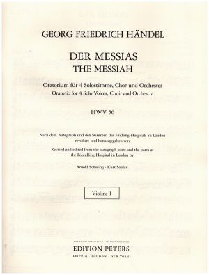 Messiah Violin 1