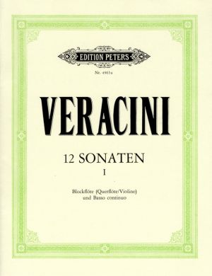 12 Sonatas Vol 1 Violin/Recorder, Piano