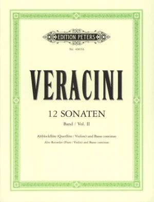 13 Sonatas Vol 2 Violin/Recorder, Piano